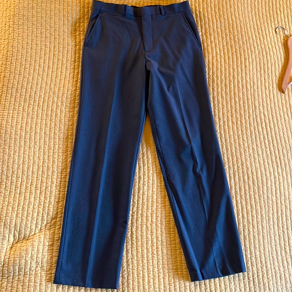 Charcoal gray pants and vest